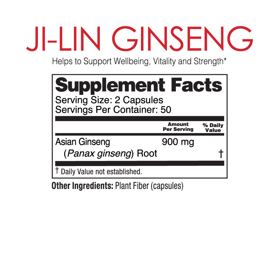 Ji-Lin Ginseng Botanical Supplement