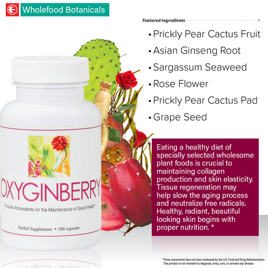 Oxyginberry Capsules Food Supplement